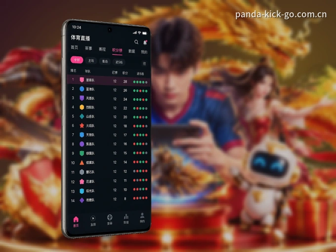 熊猫体育 APP，随时掌握比赛进程